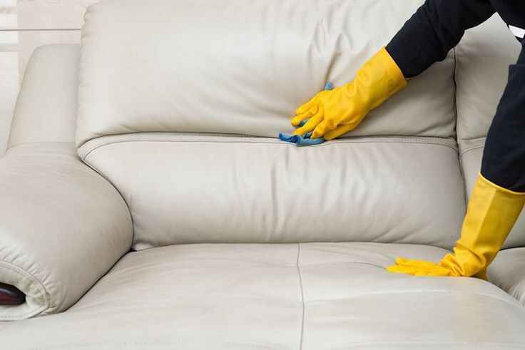 تمیز کردن مبلای چرمی
