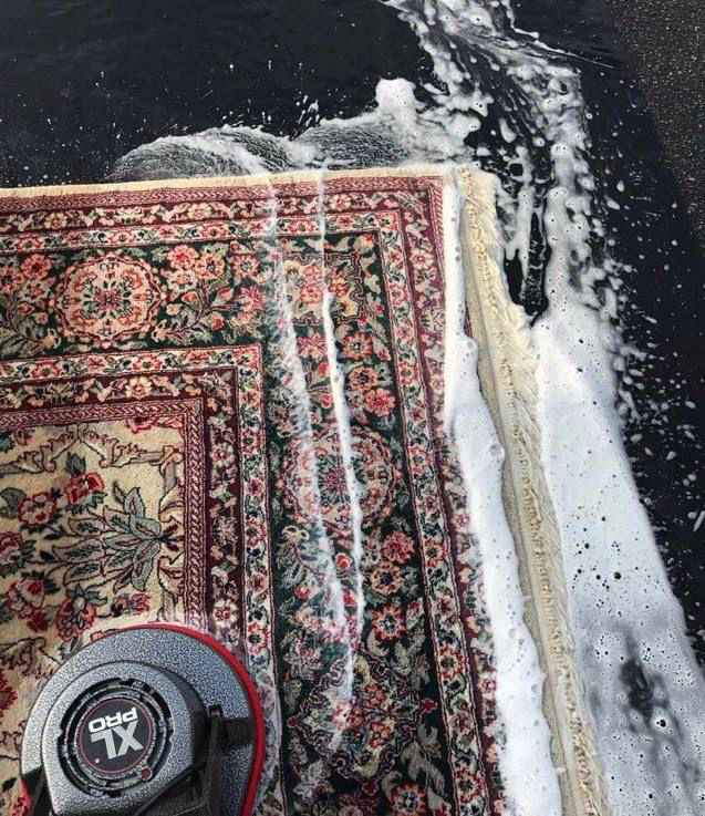 شتسشوی منظم فرش
